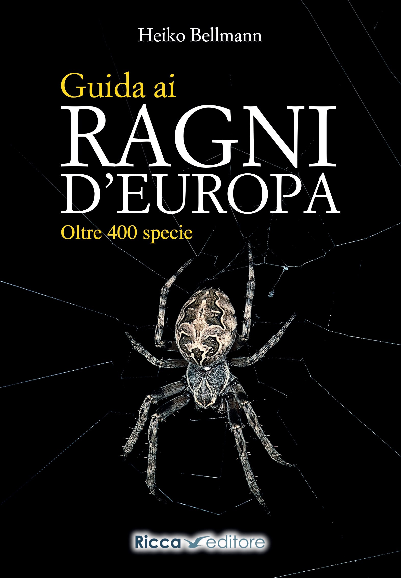 Ricca Editore Insetti e Ragni Guida ragni Europa libro 850 foto