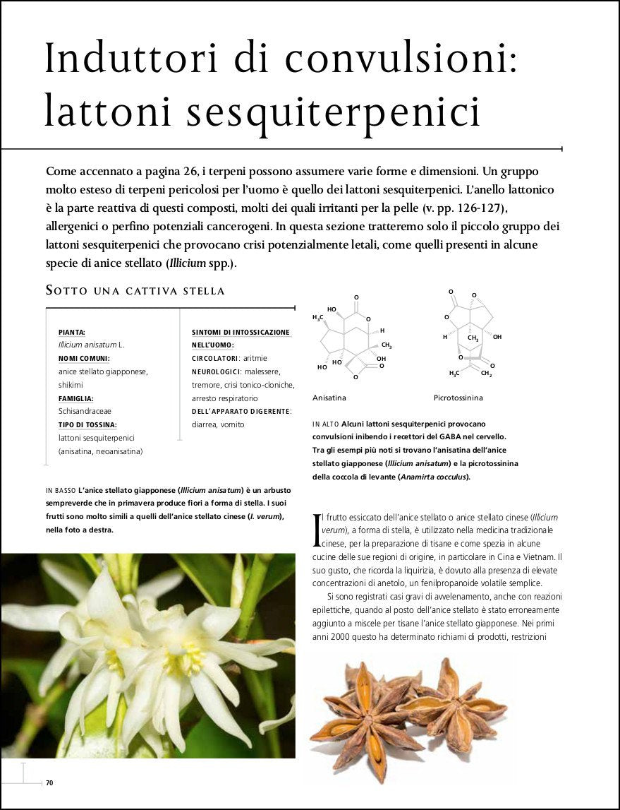 Ricca Editore Piante che uccidono libro piante velenose illustrato
