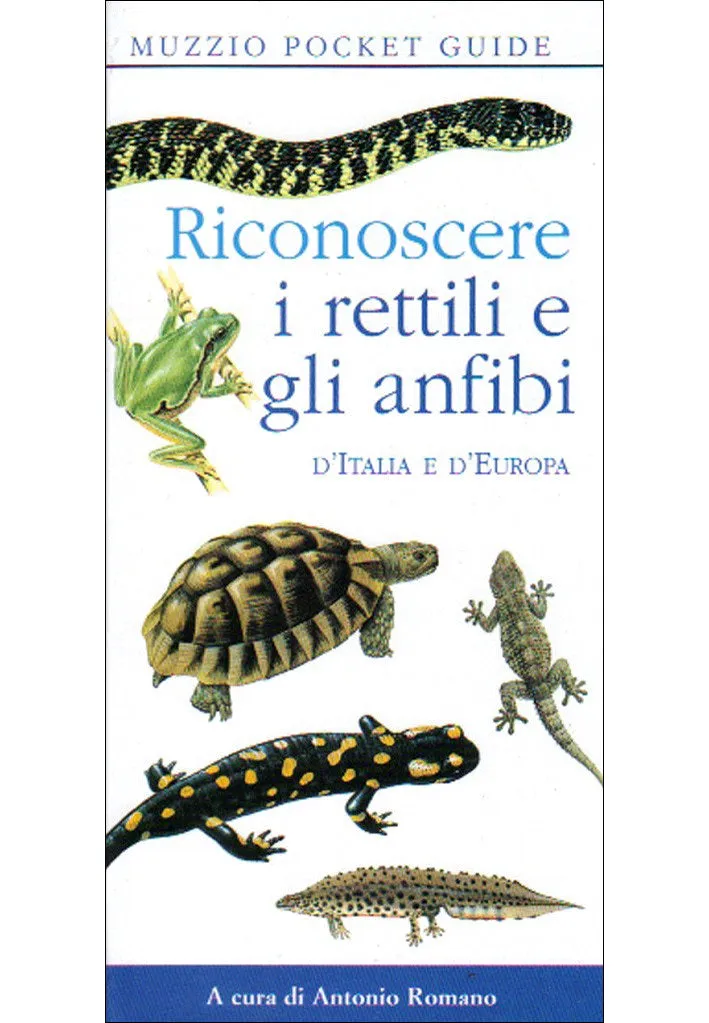 Ricca Editore Rettili Anfibi Italia Europa guida tascabile