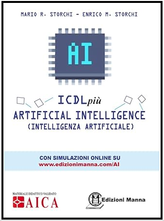 Manna Edizioni ICDL più Artificial Intelligence libro certificazione