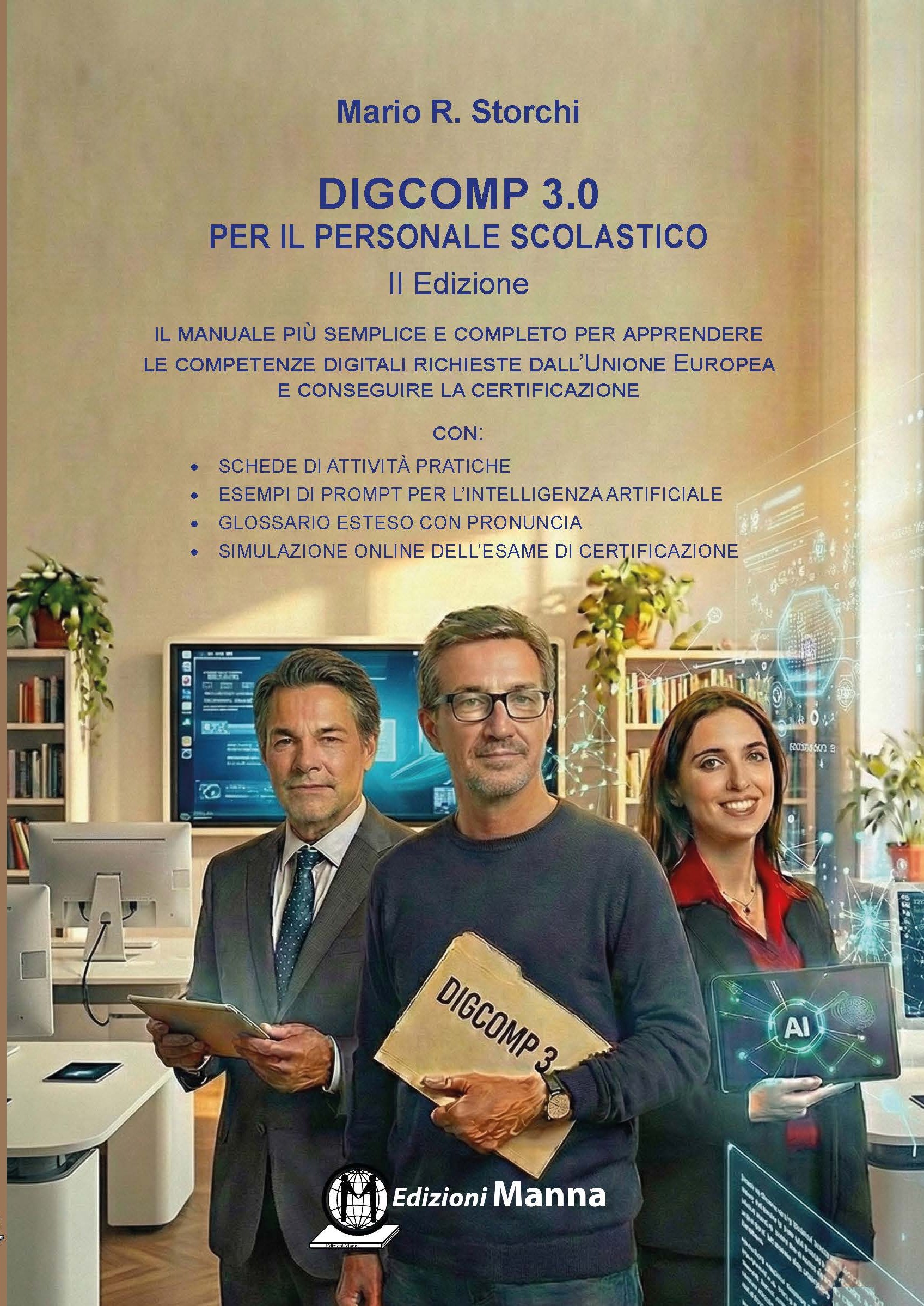 Manna DigComp 3.0 personale scolastico manuale II Edizione IA