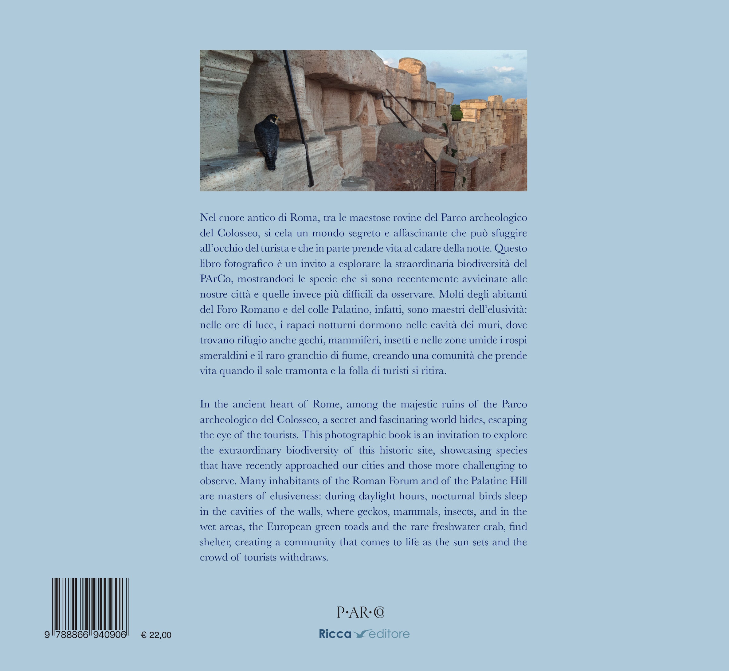Ricca Storia e Natura SPECTIO libro fotografico Colosseo