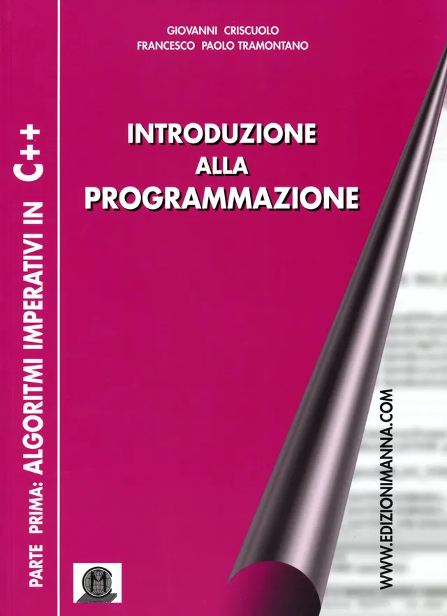 Manna Edizioni Introduzione Programmazione Algoritmi imperativi C++ libro