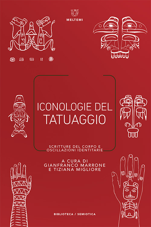 Meltemi Biblioteca Iconologie del tatuaggio libro semiotica