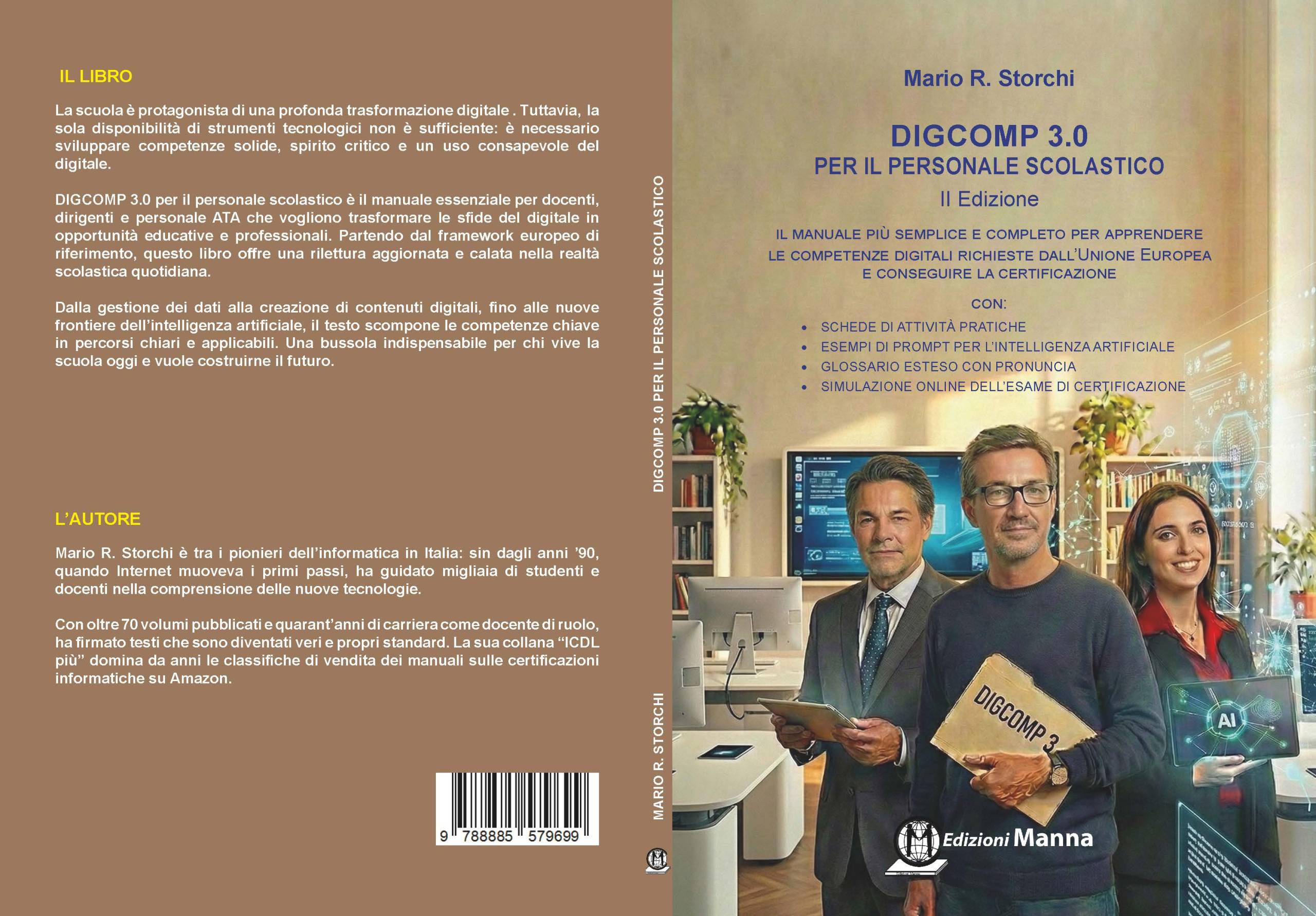 Manna DigComp 3.0 personale scolastico manuale II Edizione IA