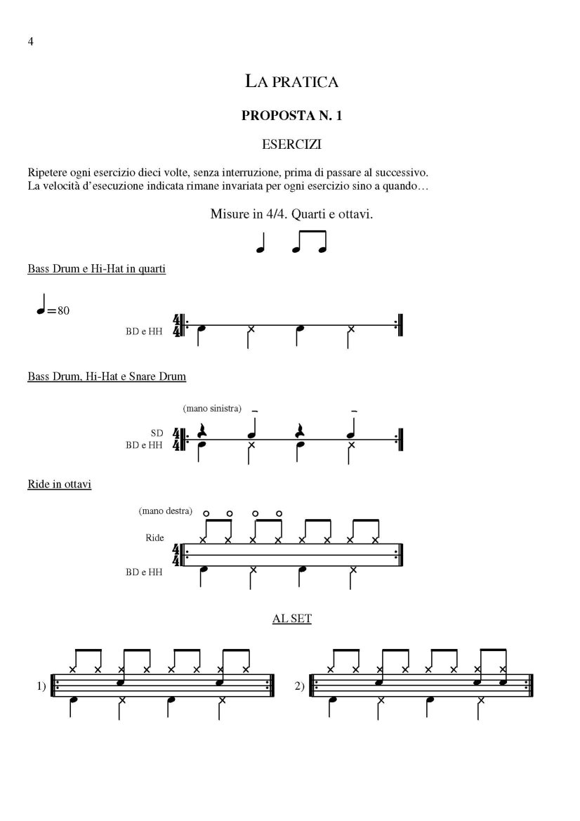 Manna Edizioni Drum Driver metodo batteria completo