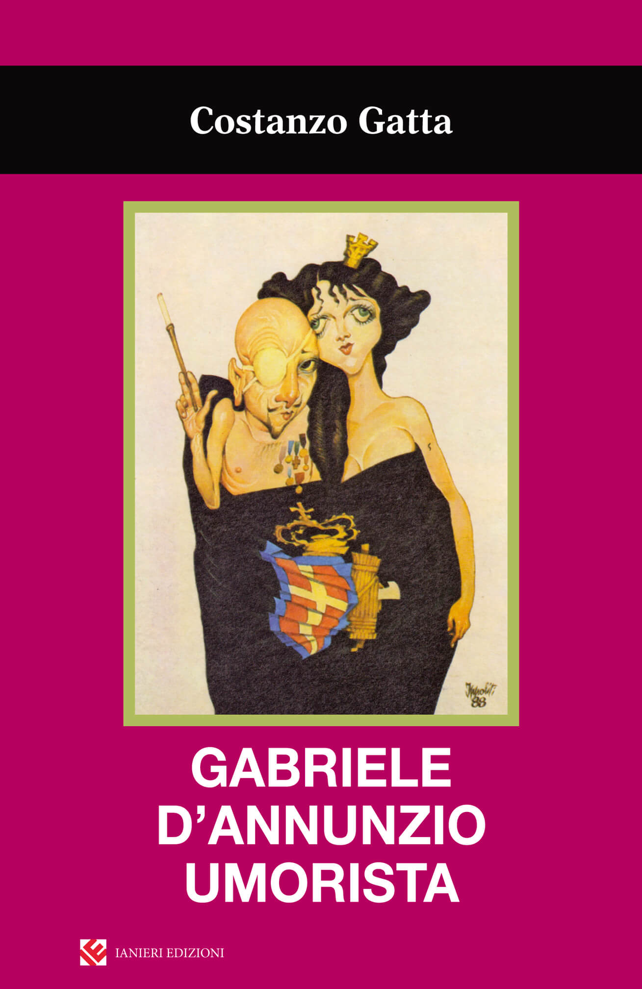 Ianieri Saggi dannunziani D’Annunzio umorista libro Gatta