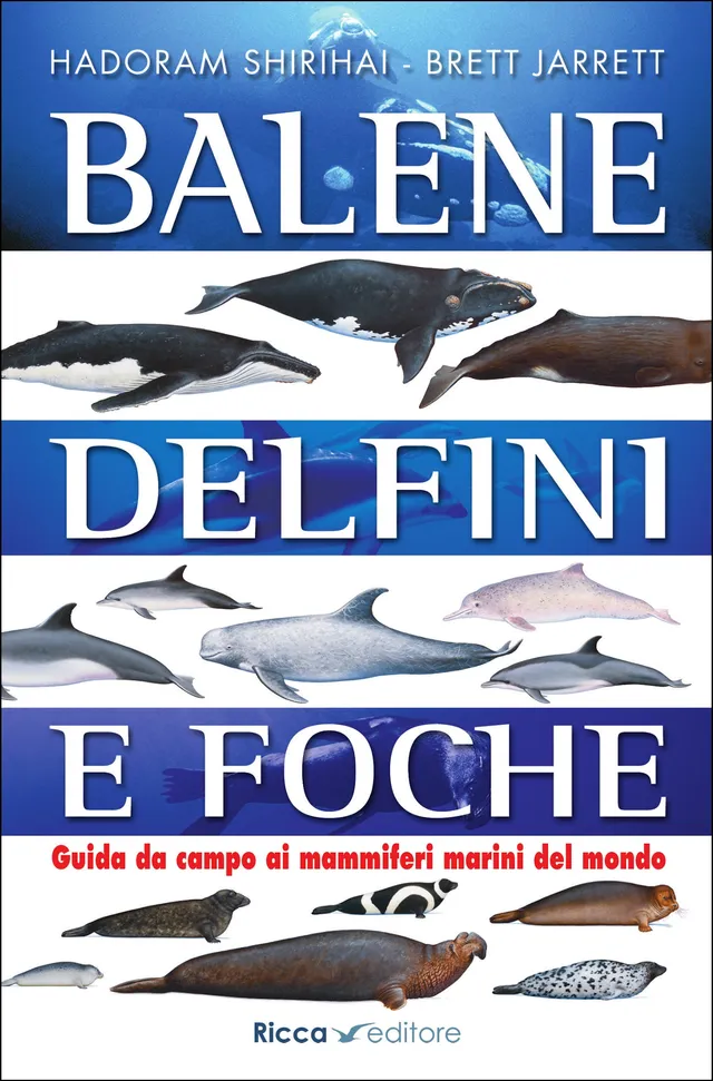 Ricca Editore Mammiferi Balene delfini e foche guida campo 129 specie
