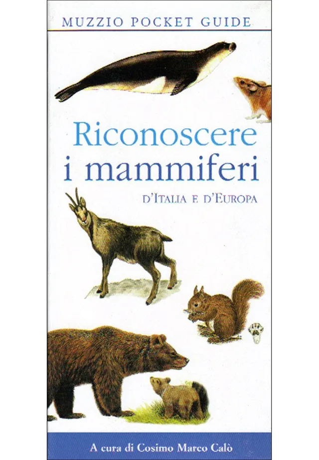 Ricca Editore Riconoscere mammiferi Italia Europa guida tascabile