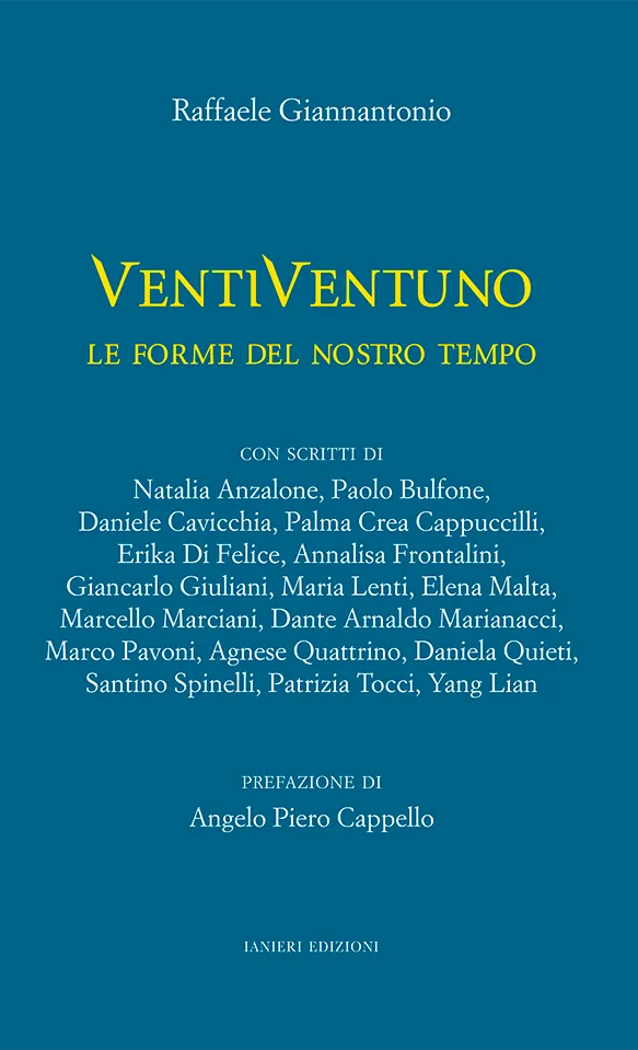 Ianieri Ventiventuno libro poesia forme nostro tempo