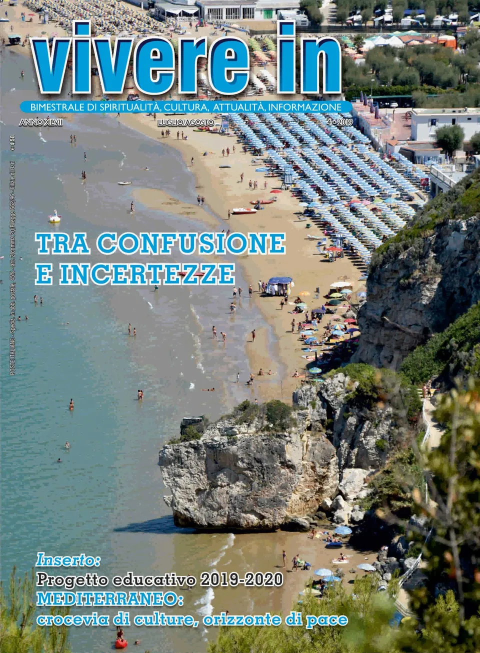 VivereIn Rivista Vivere In 4/2019 rivista Progetto educativo