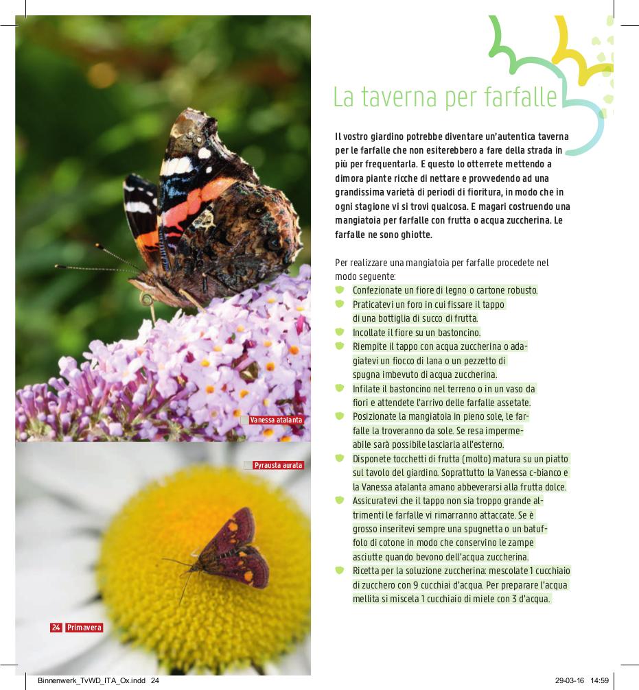 Ricca Editore Giardinaggio per animali libro giardino faunistico