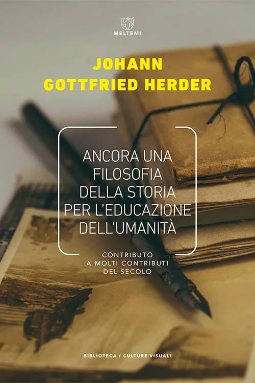 Meltemi Ancora una filosofia della storia libro estetica