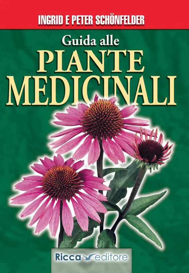Ricca Editore Guida piante medicinali libro 600 specie foto