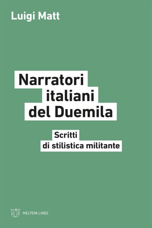 Meltemi Linee Narratori italiani del Duemila libro