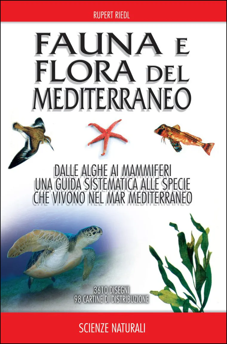 Ricca Editore Fauna e flora Mediterraneo libro sistematico