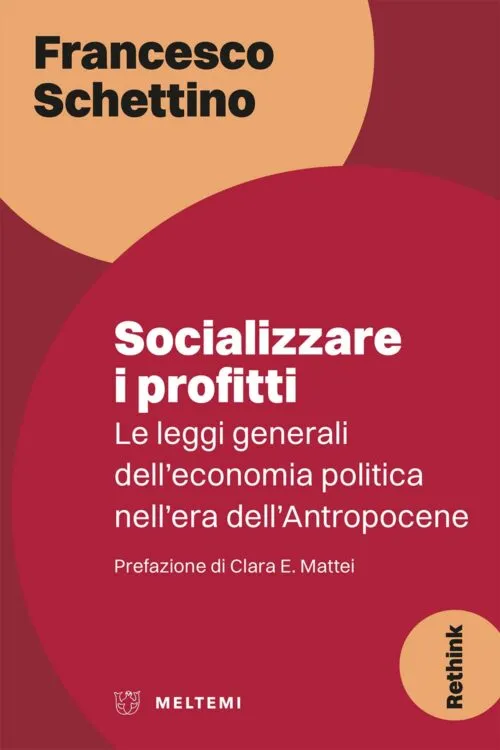 Meltemi Rethink Socializzare i profitti libro economia