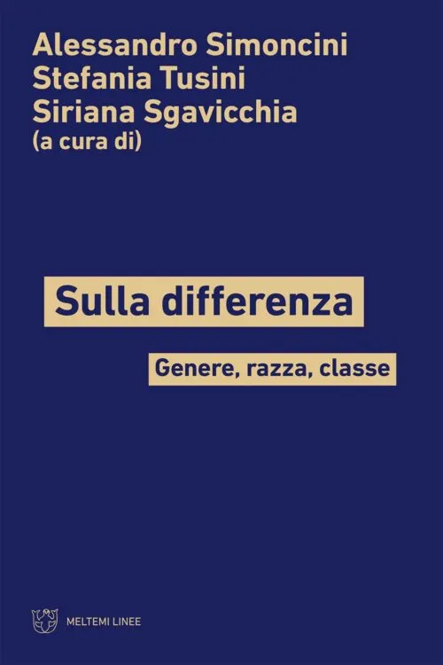 Meltemi Linee Sulla differenza libro saggio filosofia
