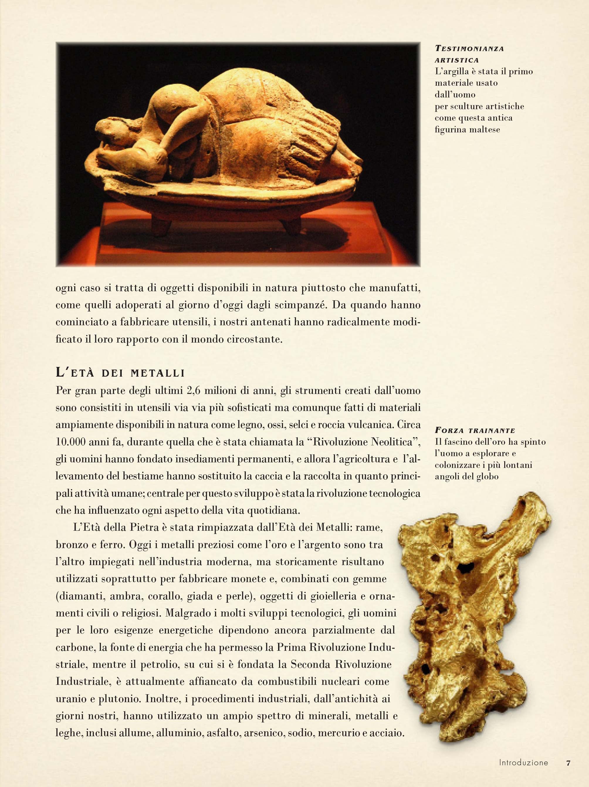 Ricca Storia e Natura 50 minerali libro saggistica storia