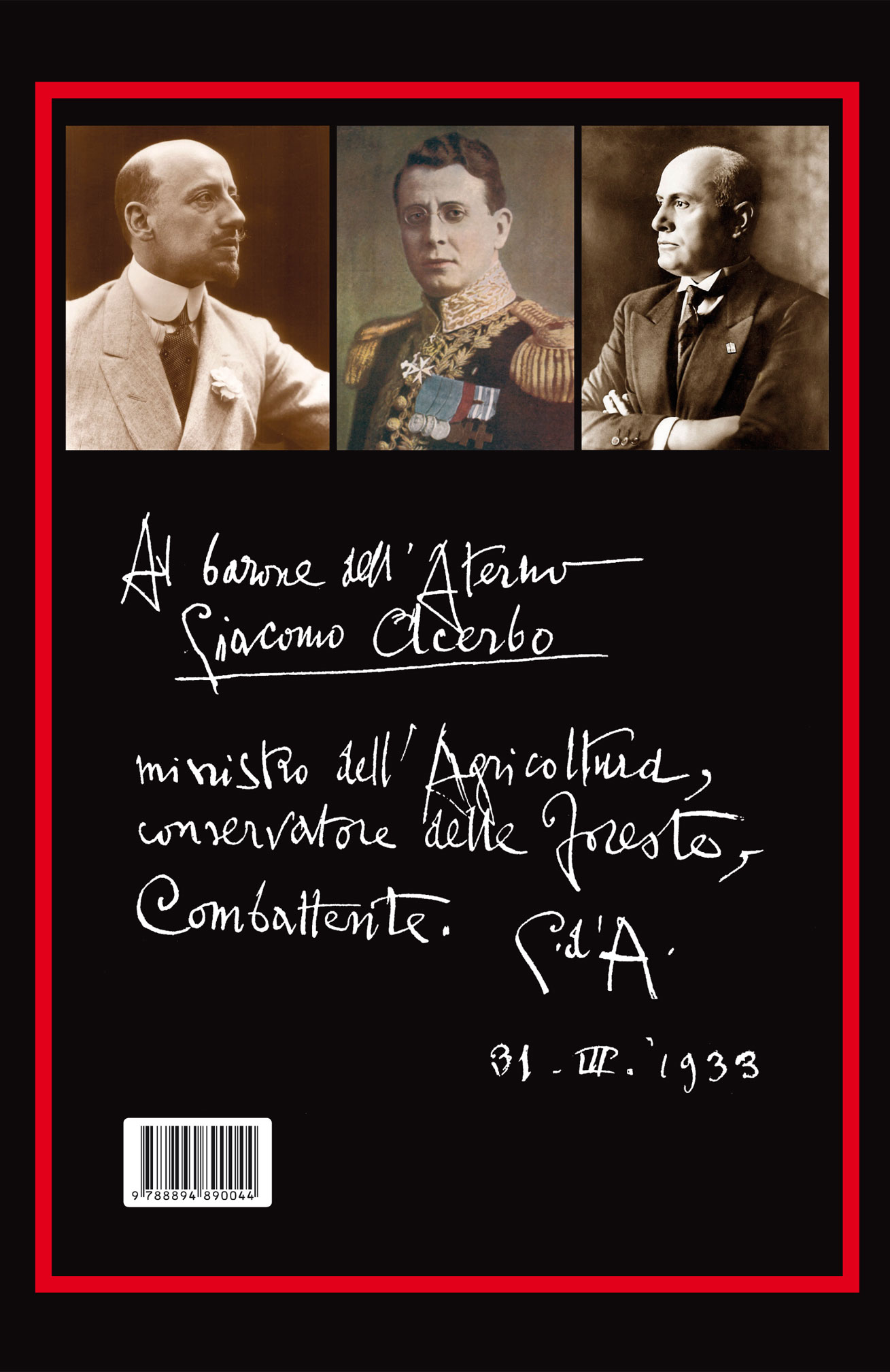 Ianieri Biblioteca dannunziana Giacomo Acerbo libro biografia storica
