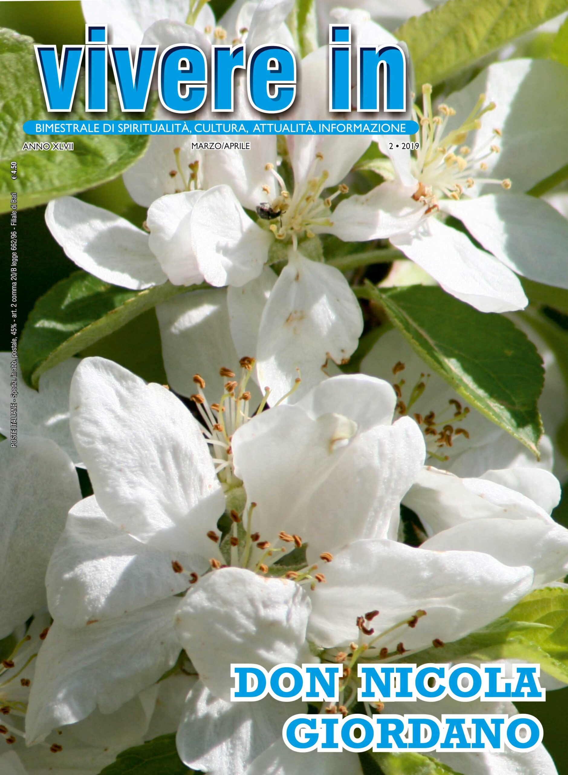 VivereIn Rivista Bimestrale Vivere In 2/2019 Don Nicola Giordano