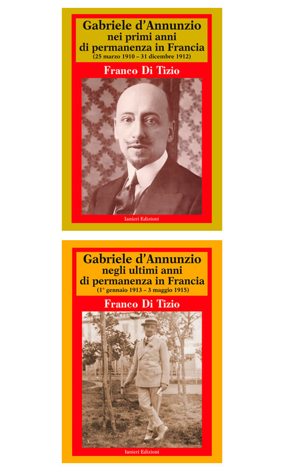 Ianieri Biblioteca dannunziana D'Annunzio in Francia libro saggio storico