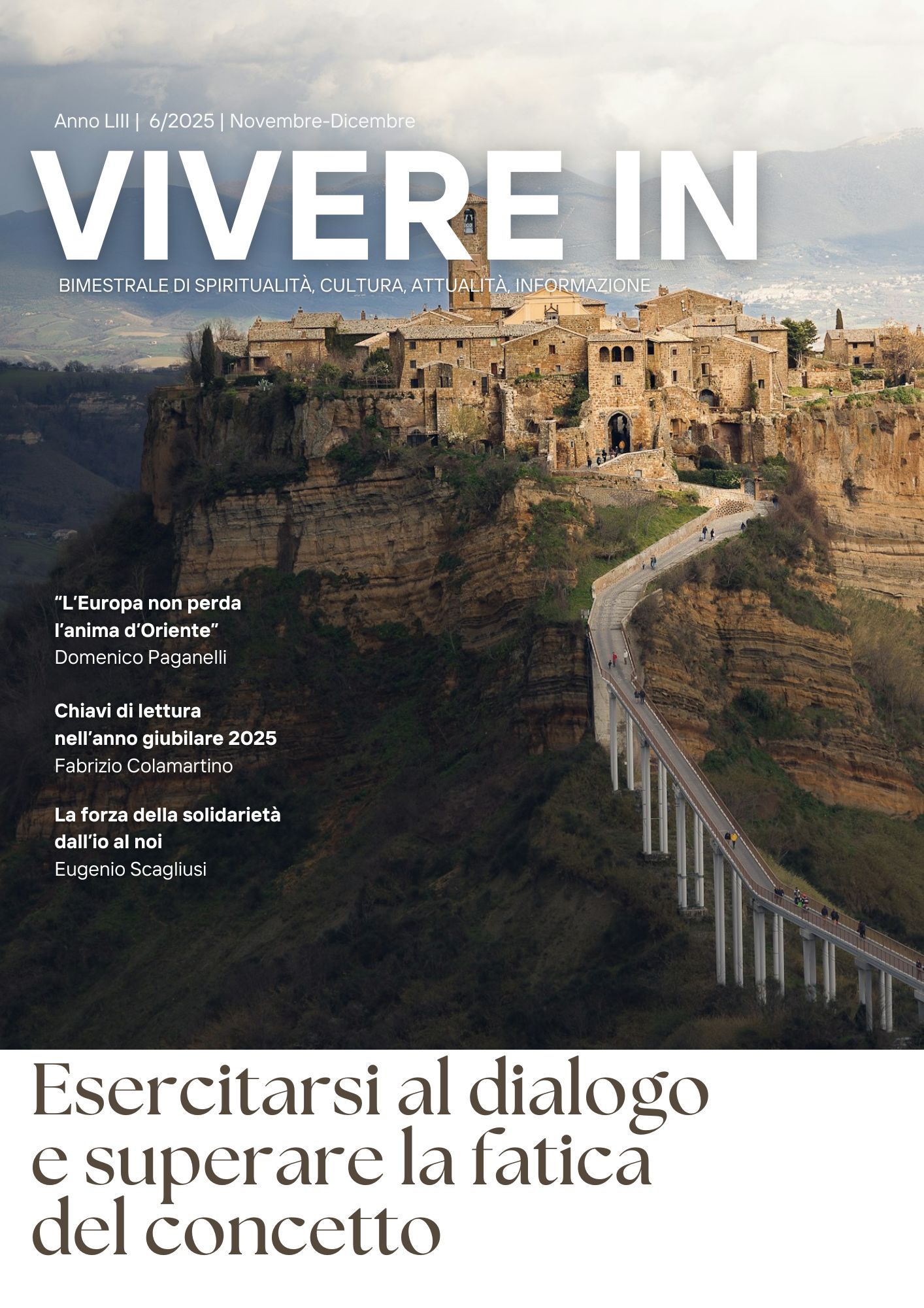 VivereIn Rivista Bimestrale Vivere In 6/2025 rivista dialogo