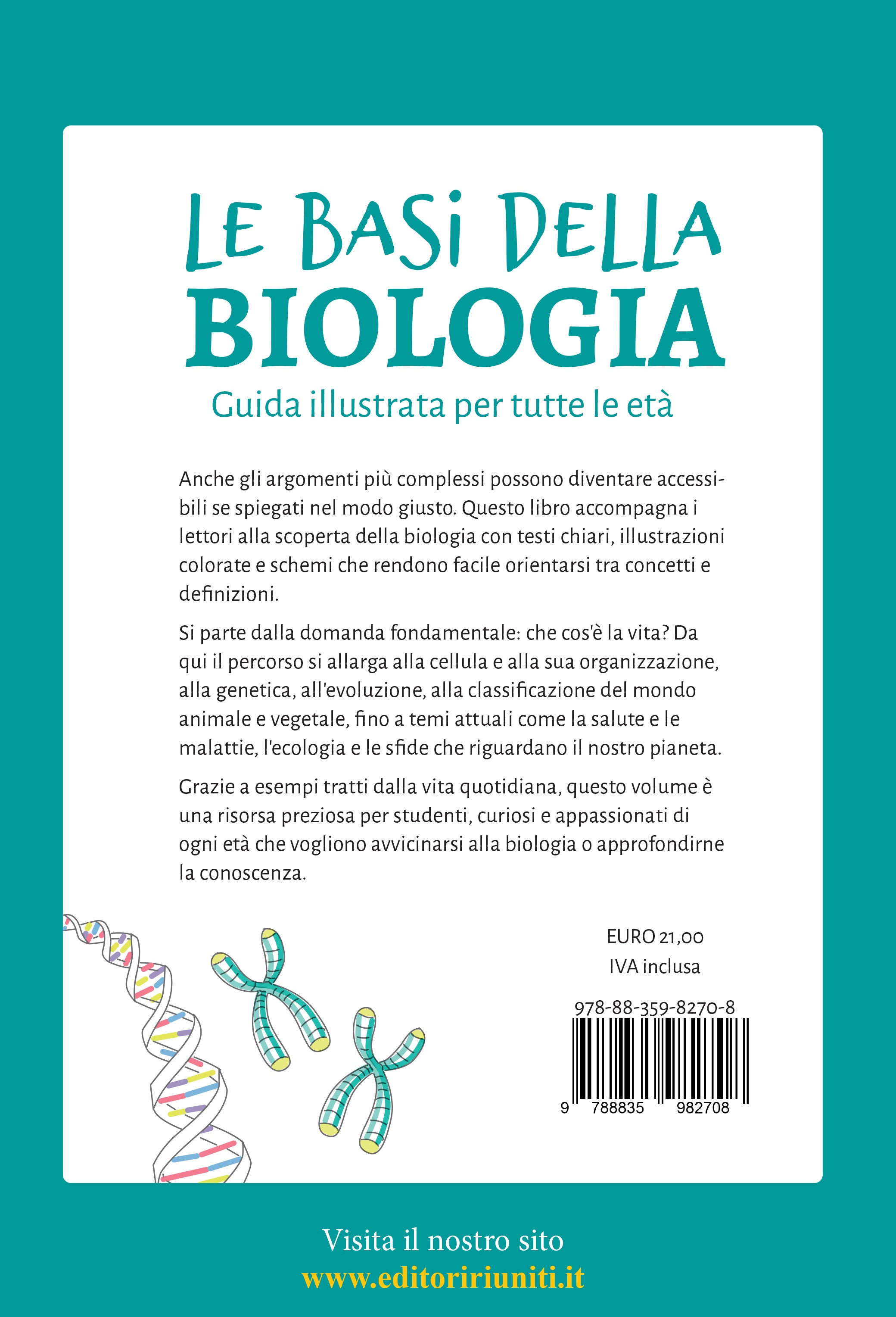 Ricca Scienze Naturali Le basi della biologia libro guida illustrata