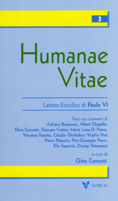 VivereIn Ecclesia Mater Humanae Vitae libro Paolo VI
