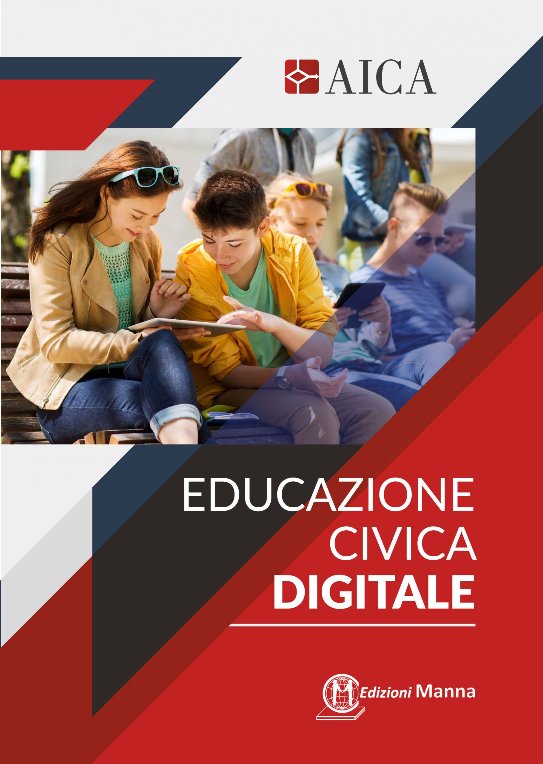 Manna Edizioni Didattica Educazione Civica Digitale libro cittadinanza