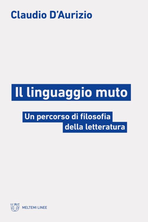 Meltemi Linee Il linguaggio muto libro filosofia