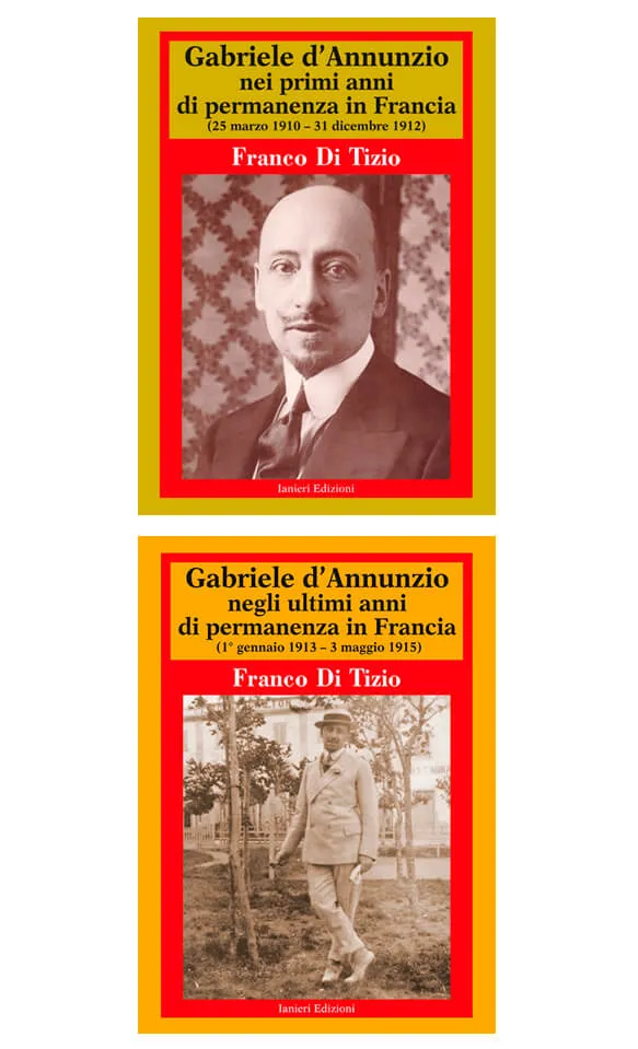 Ianieri Biblioteca dannunziana D'Annunzio in Francia libro saggio storico