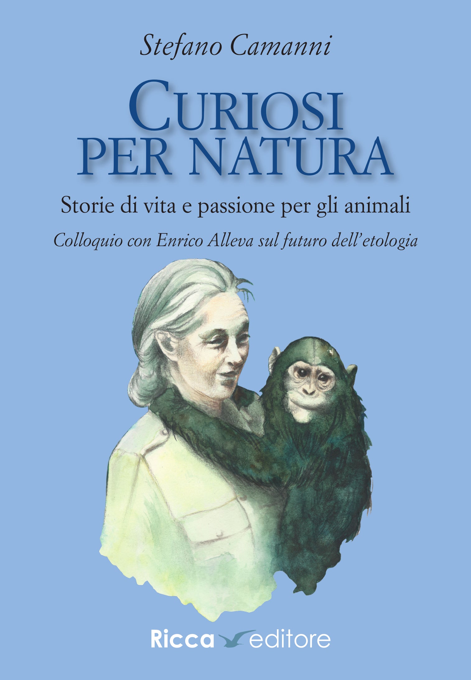 Ricca Editore Curiosi per natura libro 30 storie di etologi