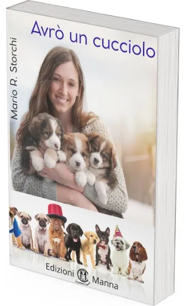 Manna Edizioni Cani Avrò un cucciolo libro razza alimentazione