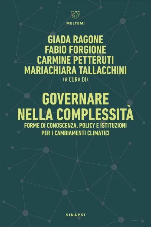 Meltemi Sinapsi Governare nella complessità libro