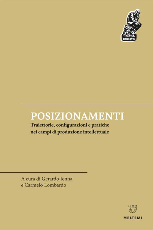 Meltemi Denkstil Posizionamenti libro saggio filosofico