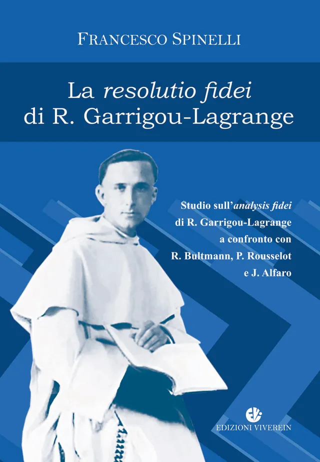VivereIn Opera Spiritualia Resolutio fidei Garrigou libro fede