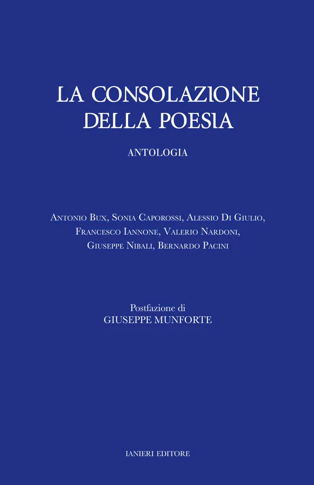 Ianieri Fuori collana La consolazione della poesia raccolta poetica
