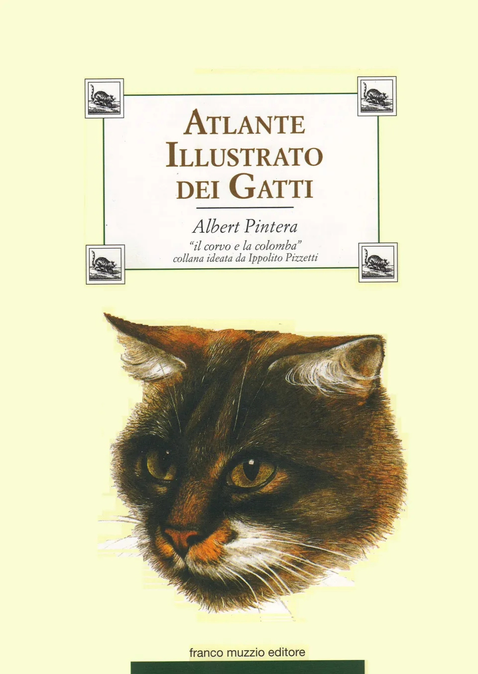 Ricca Editore Atlante illustrato dei gatti libro razze 90 razze