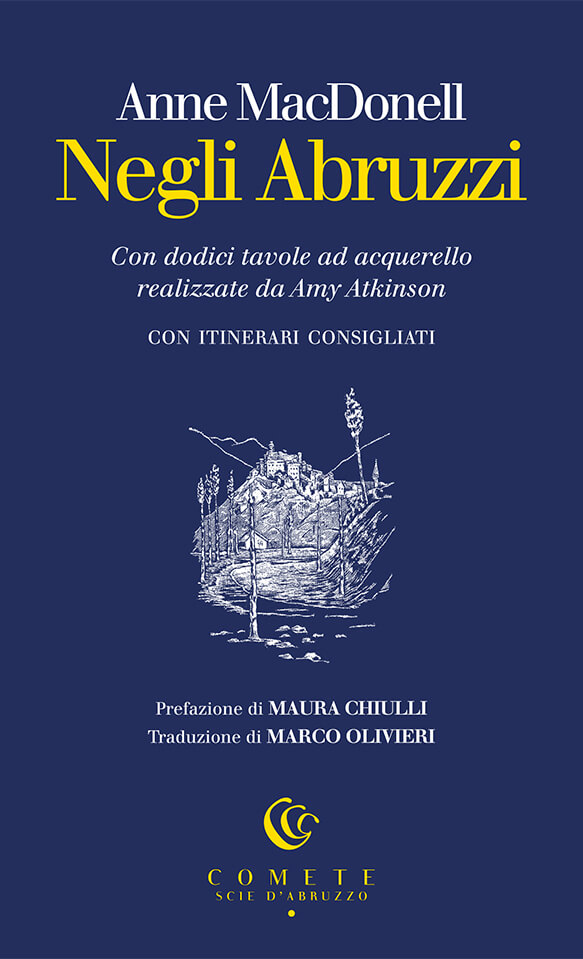 Ianieri Comete Negli Abruzzi libro viaggio con dodici tavole acquerello