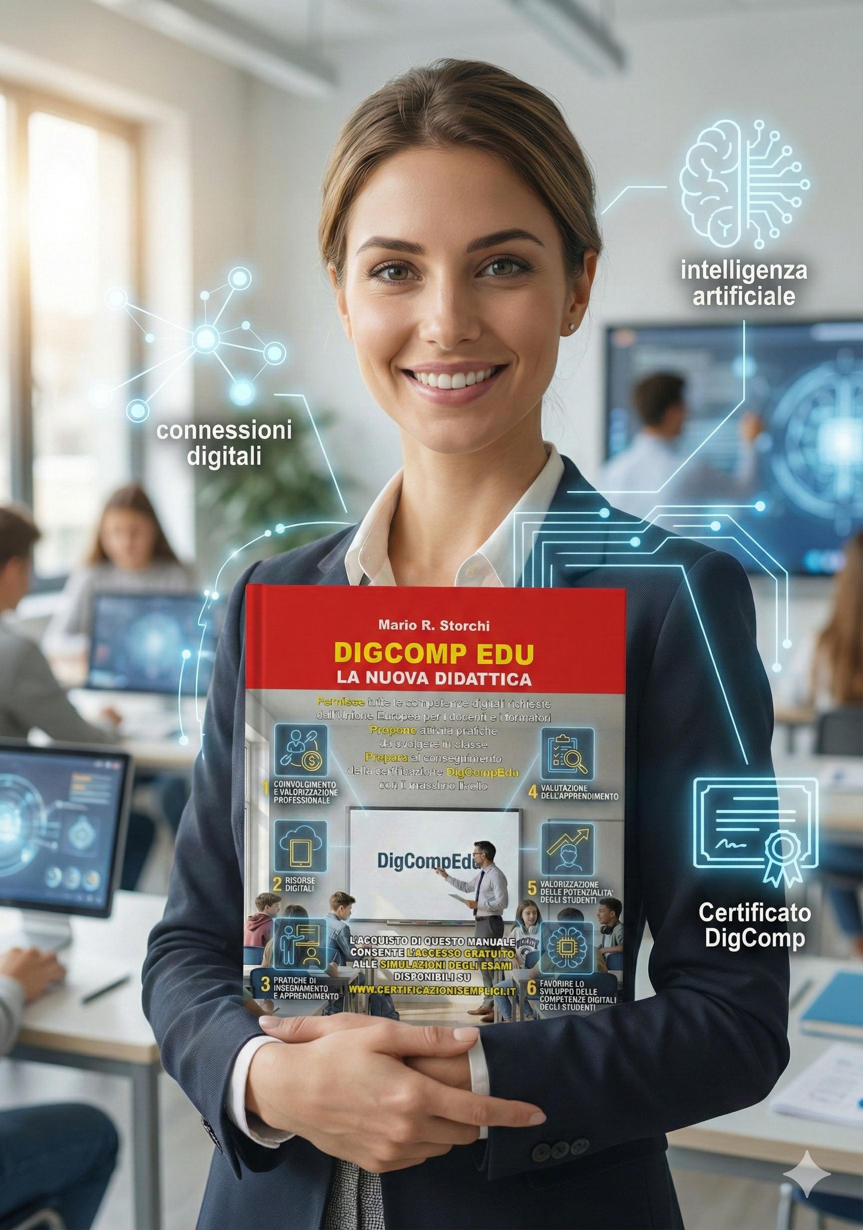 Manna Edizioni CIAD/DIGCOMP DigCompEdu manuale docenti