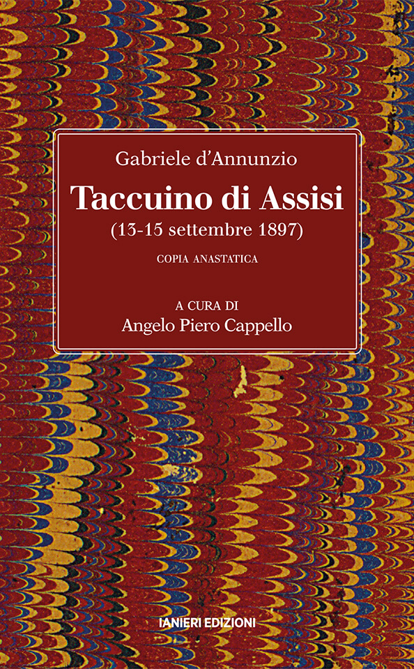 Ianieri Fuori collana Taccuino di Assisi libro D’Annunzio