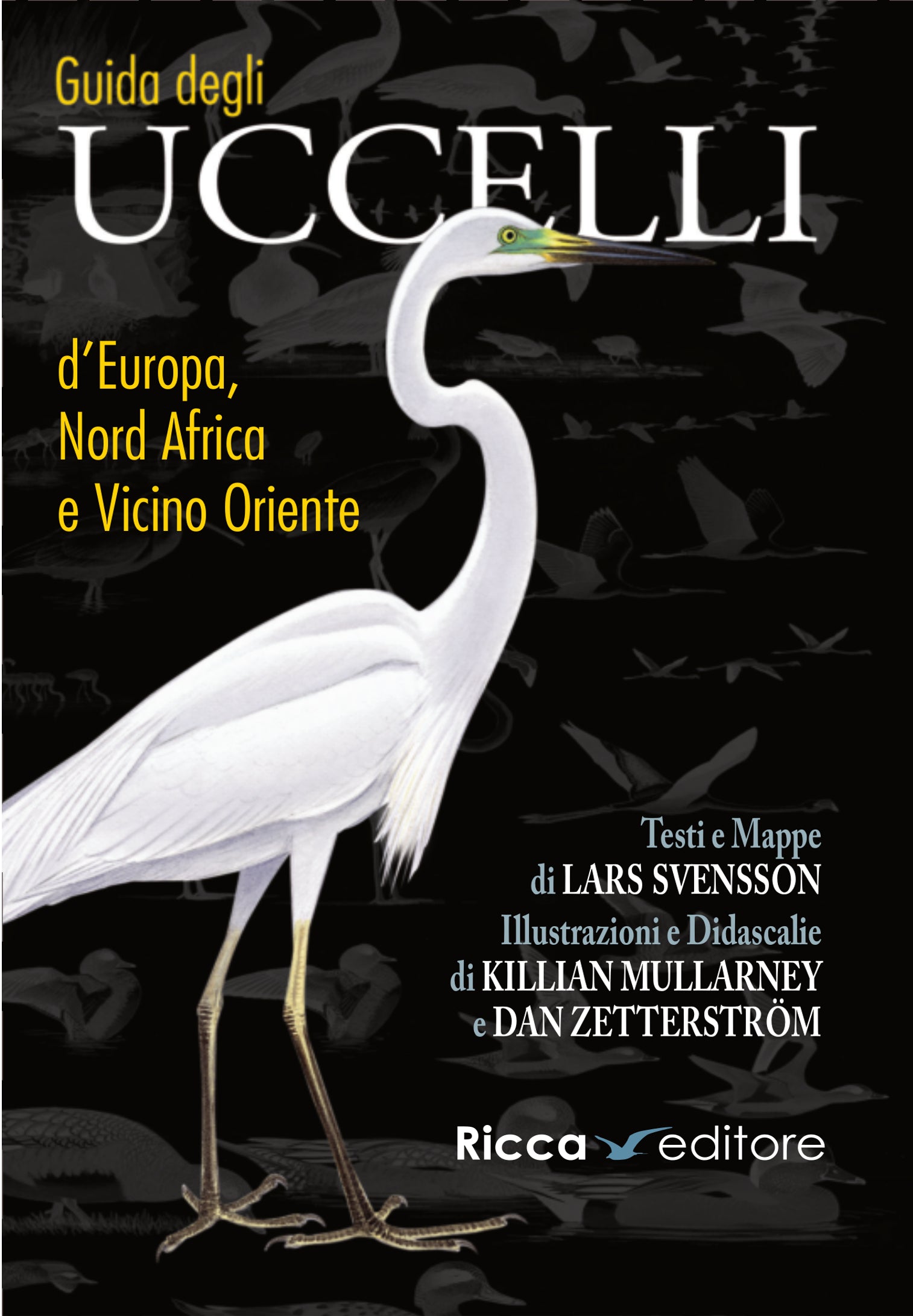 Ricca Birdwatching Guida uccelli d'Europa libro quarta edizione