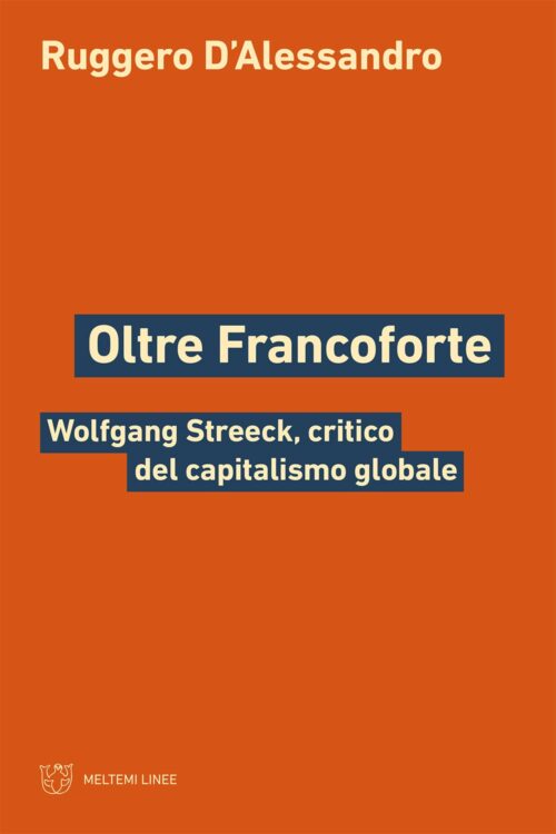 Meltemi Linee Oltre Francoforte libro filosofia