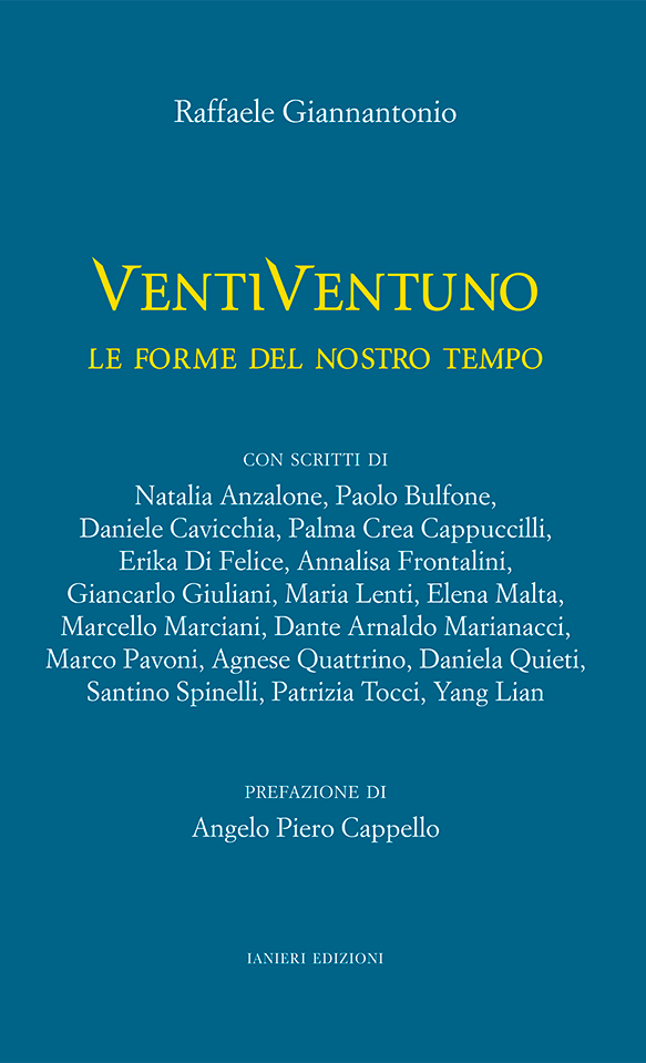 Ianieri Ventiventuno libro poesia forme nostro tempo