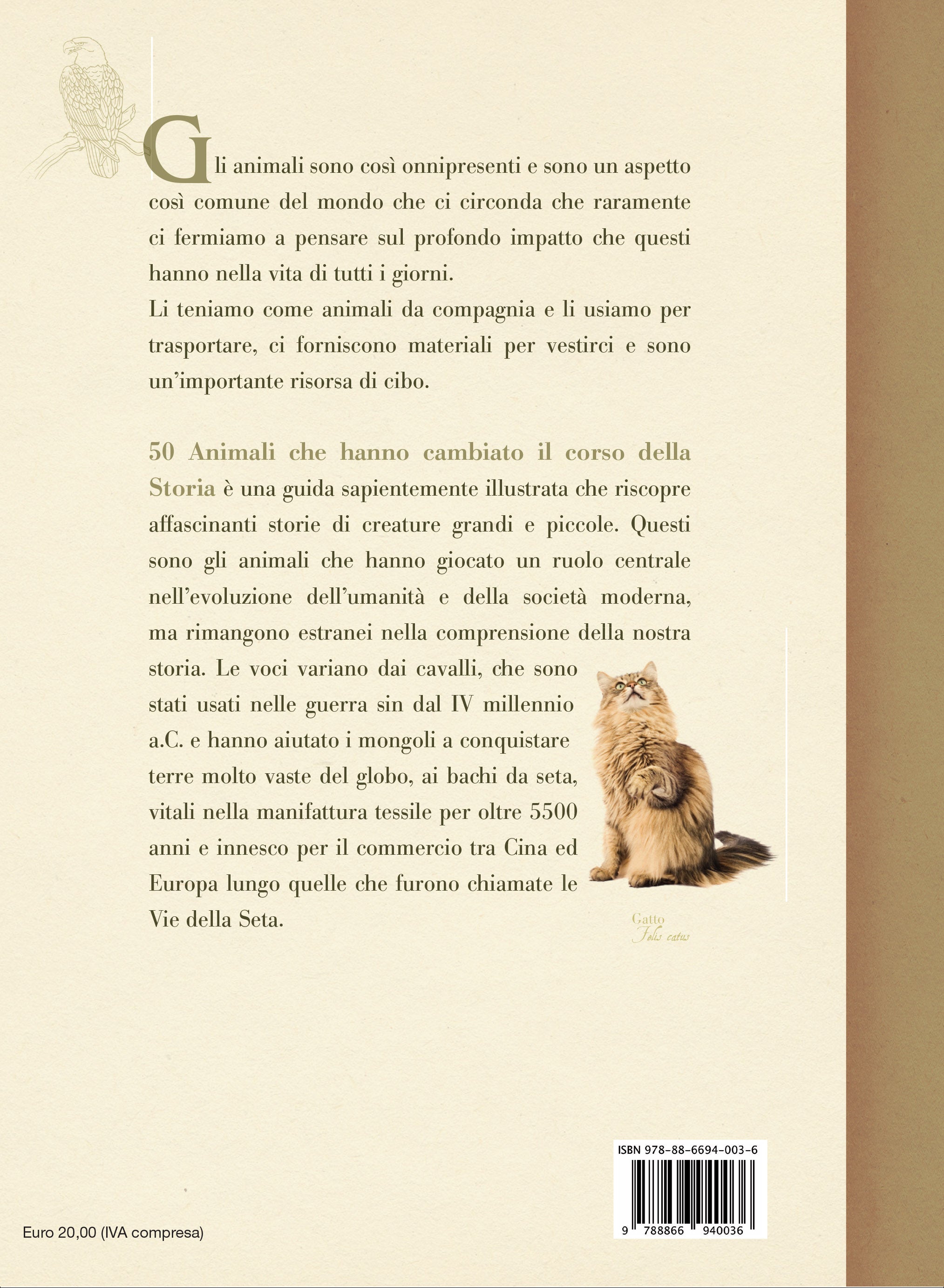 Ricca 50 animali che hanno cambiato la storia saggio
