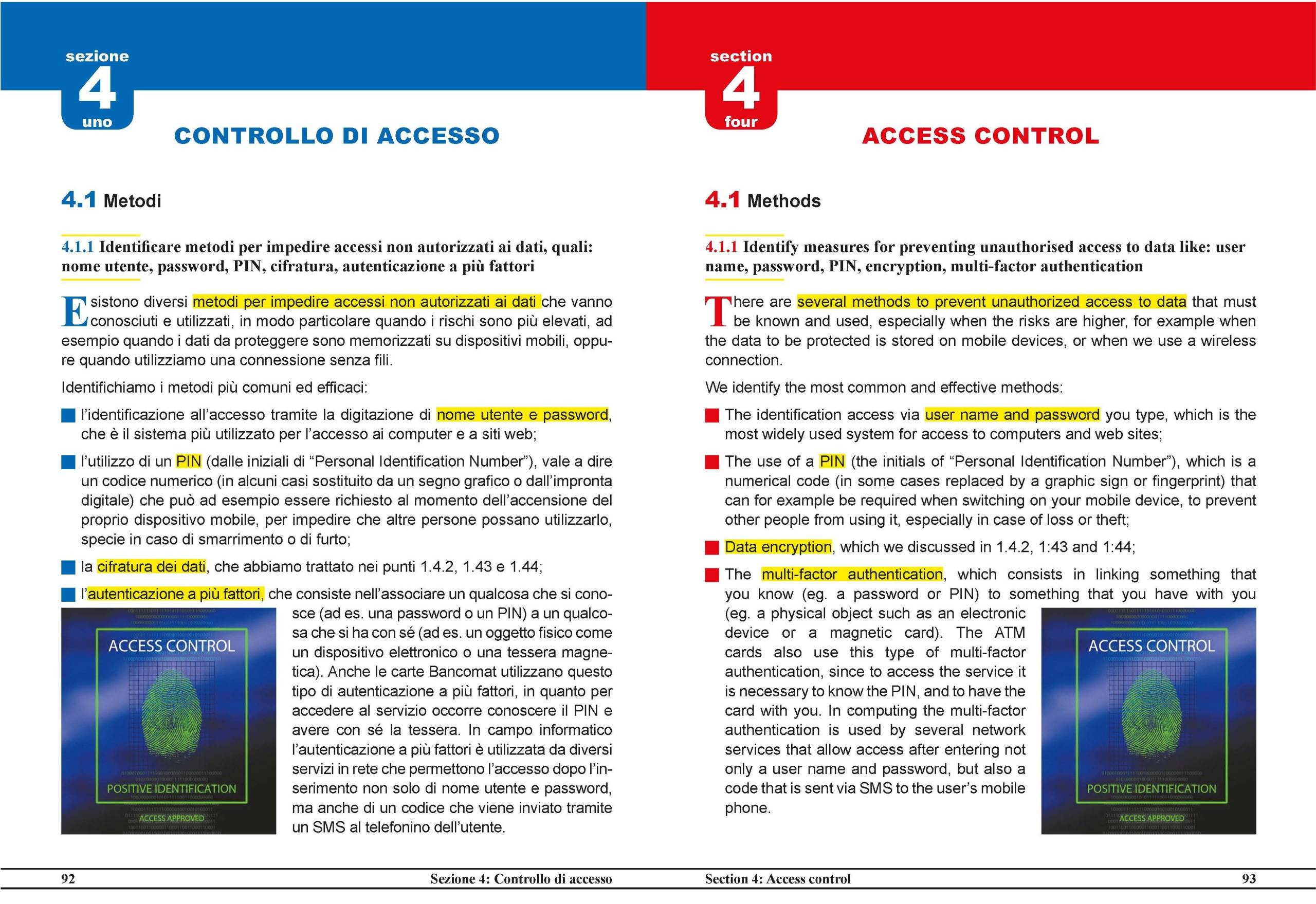 Manna Edizioni ICDL più ECDL IT SECURITY 2.0 for CLIL manuale inglese