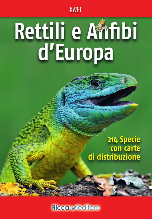 Ricca Rettili e Anfibi d'Europa Guida campo fotografica
