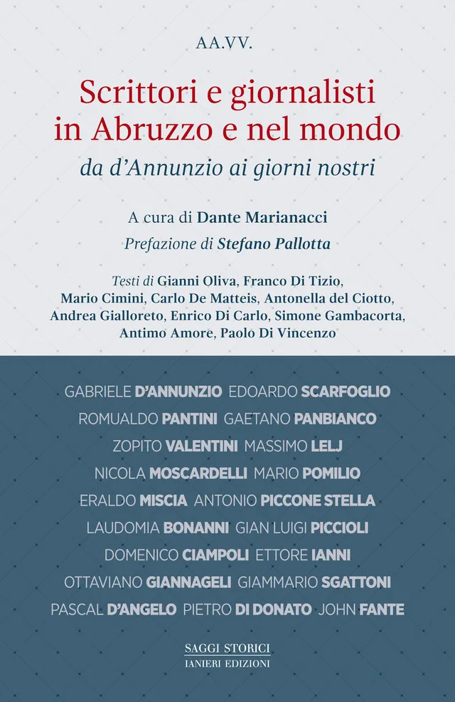 Ianieri Saggistica Scrittori e giornalisti in Abruzzo saggio