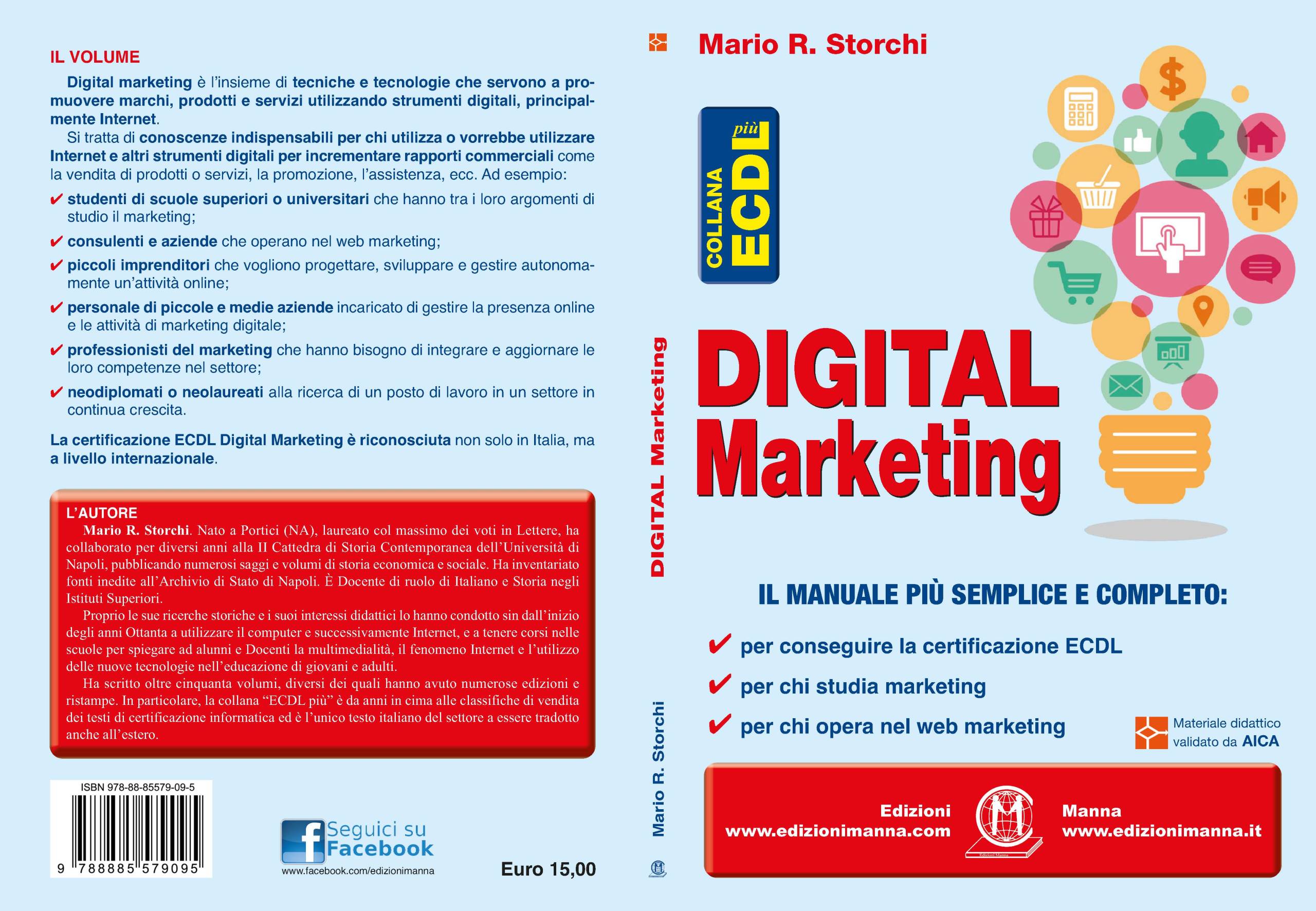 Manna Edizioni Digital Marketing libro certificazione ECDL